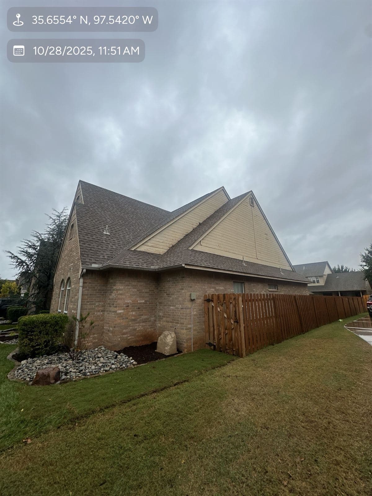 Full tear-off, new decking & architectural shingle roof by Artisan Roofing — Oklahoma City metro